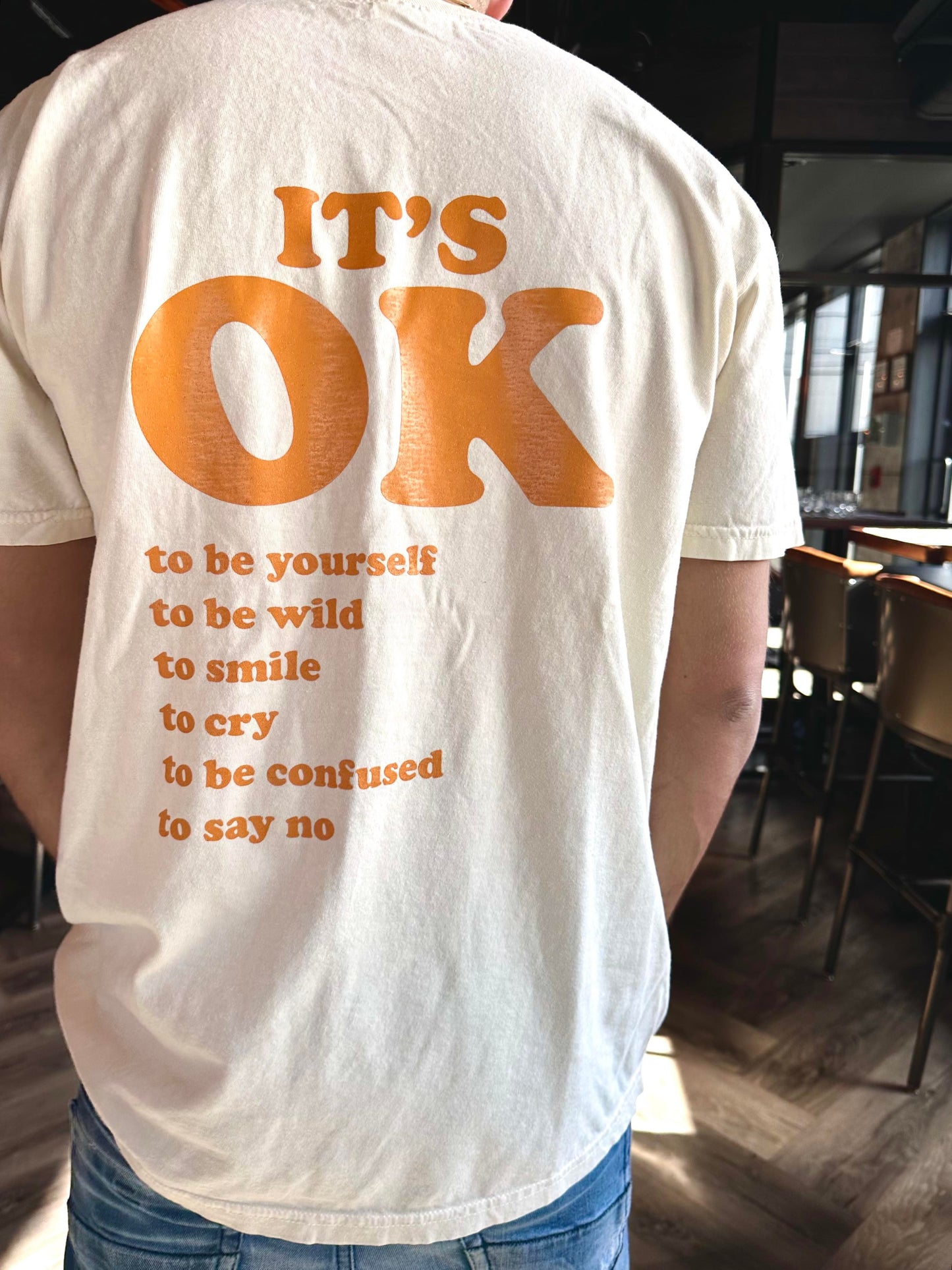 Beach T-Shirt.      IT'S OK